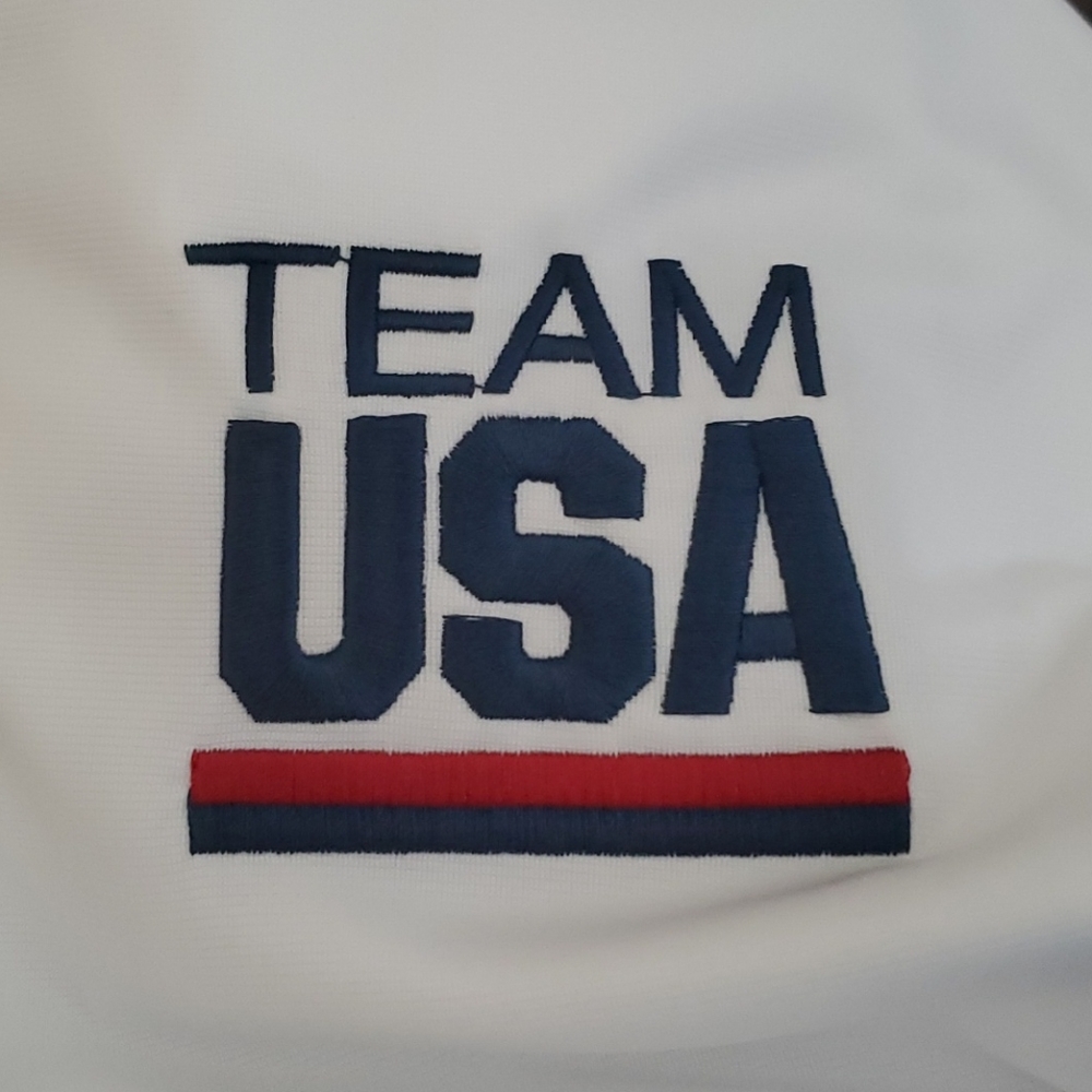 OLYMPIC TEAM USA LS ZIP UP LIGHTWEIGHT JACKET